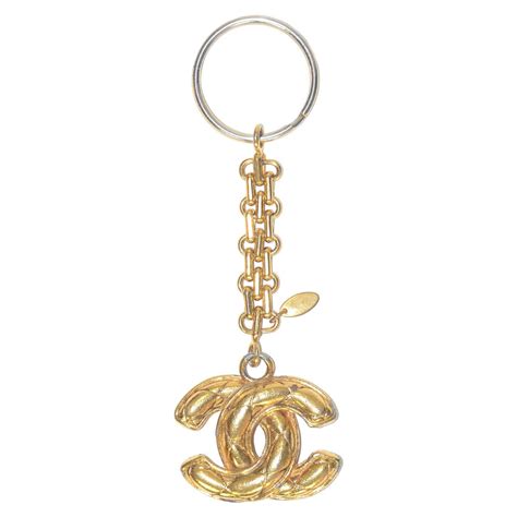 chanel keychains|authentic chanel keychain.